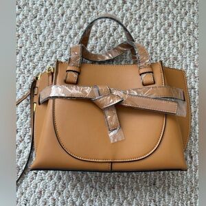 Tan Leather Handbag